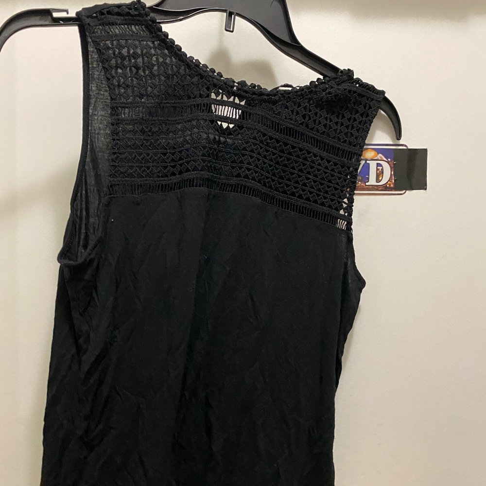 back laced tank top